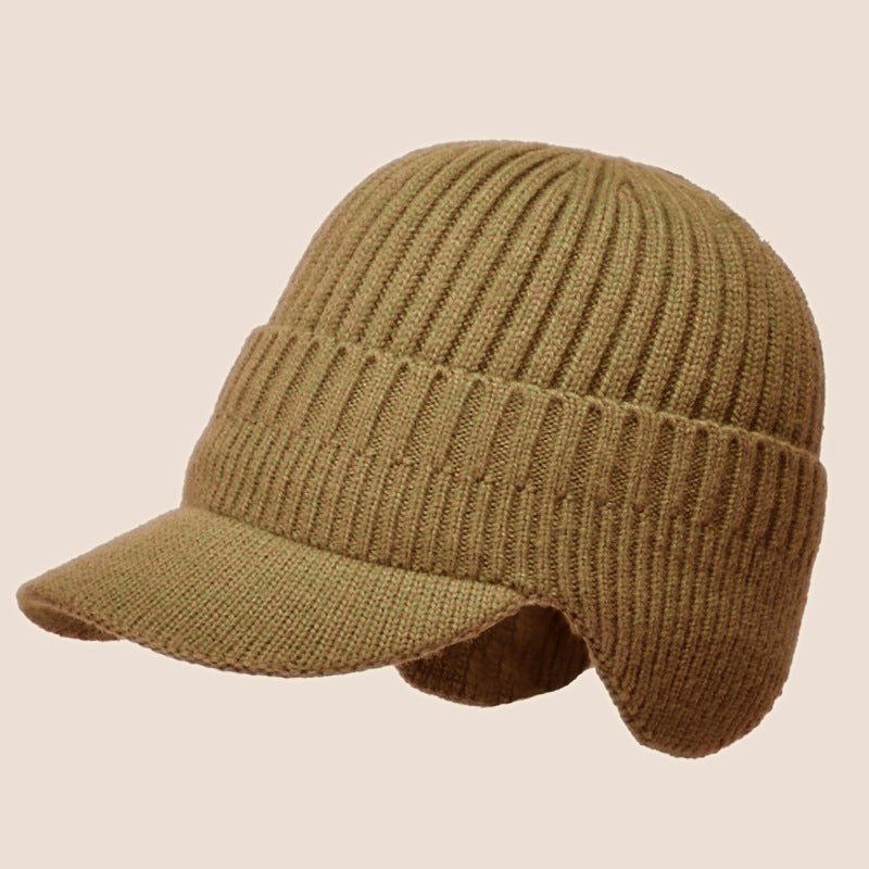 Bonnet Tricoté avec Protection des Oreilles pour Adulte | Idéal pour l’Automne et l’Hiver