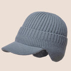 Bonnet Tricoté avec Protection des Oreilles pour Adulte | Idéal pour l’Automne et l’Hiver