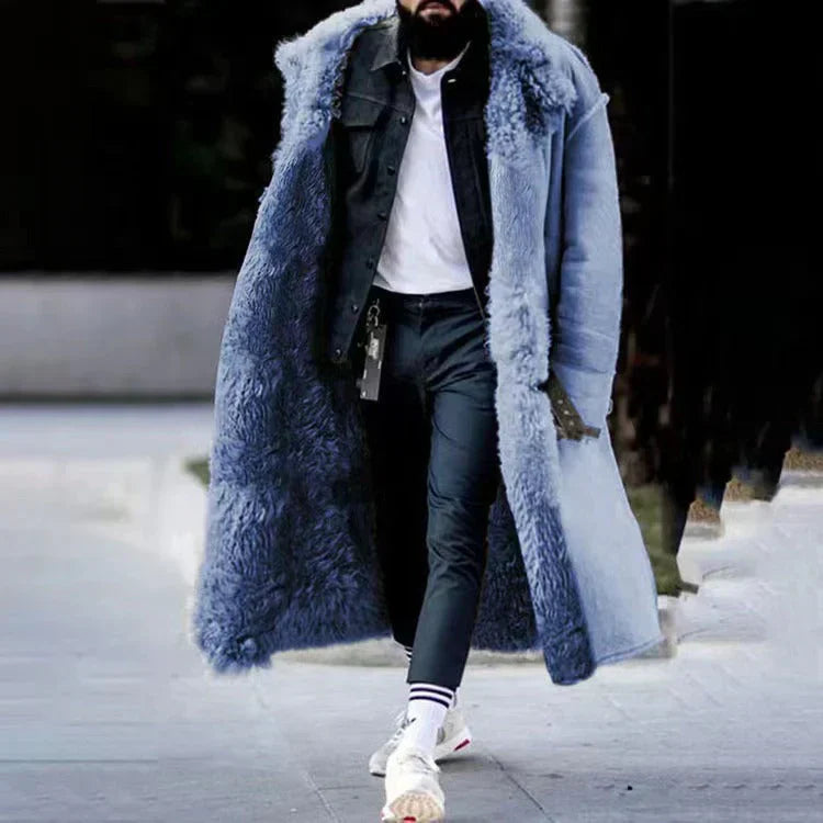 Veste d’Hiver avec Col Haut et Fermeture Zippée pour Hommes | Idéale pour la Saison Froide