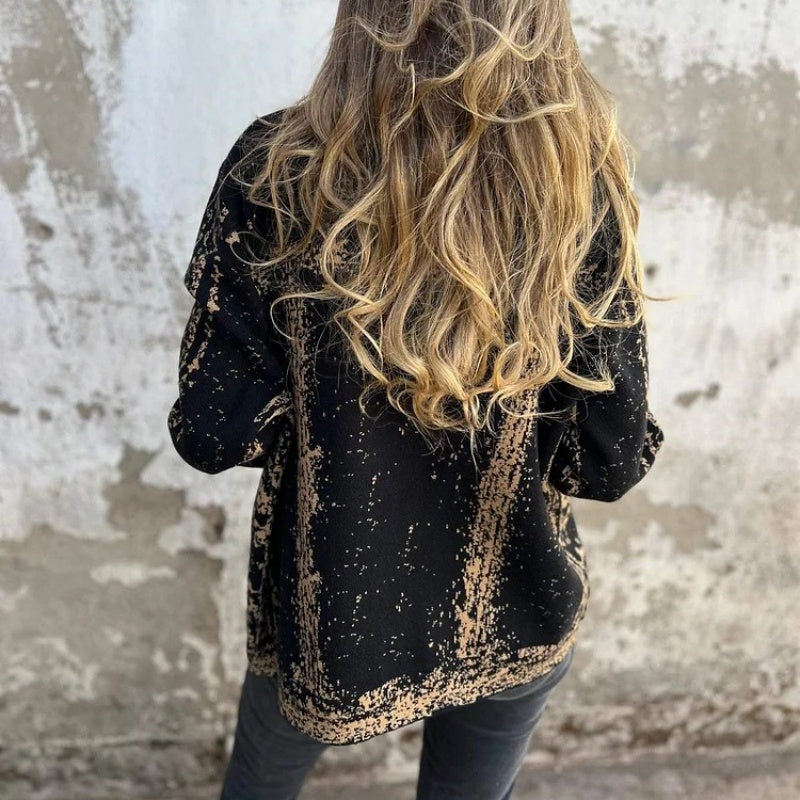 Veste Oversize Avec Texture Structurée Pour Femme | Idéal Pour Mi-Saison