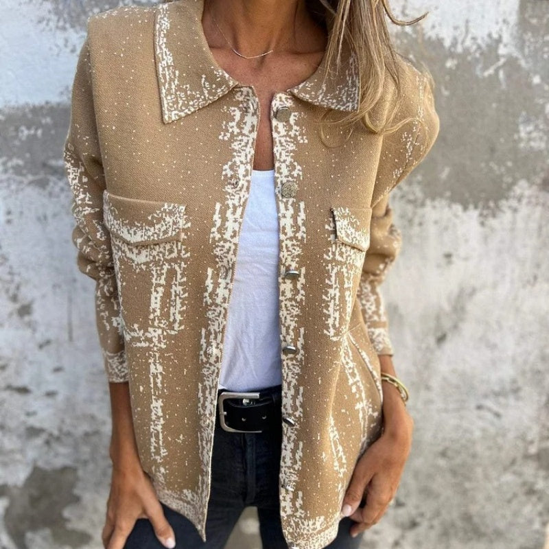 Veste Oversize Avec Texture Structurée Pour Femme | Idéal Pour Mi-Saison