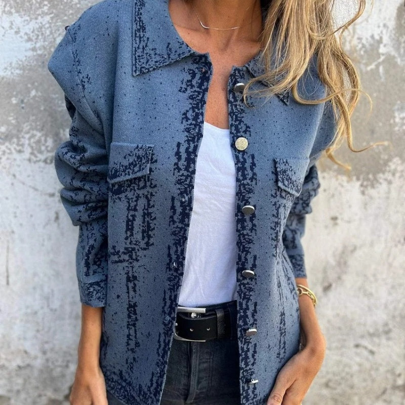Veste Oversize Avec Texture Structurée Pour Femme | Idéal Pour Mi-Saison