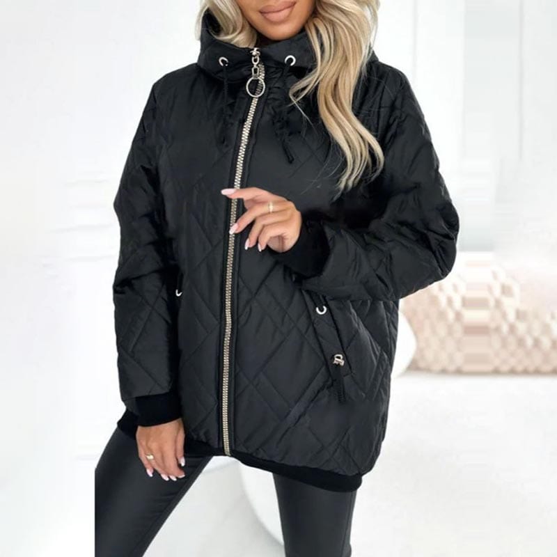 Veste Matelassée à Capuche pour Femme | Idéale pour le Quotidien