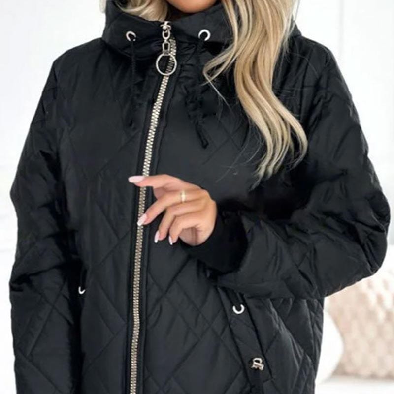 Veste Matelassée à Capuche pour Femme | Idéale pour le Quotidien