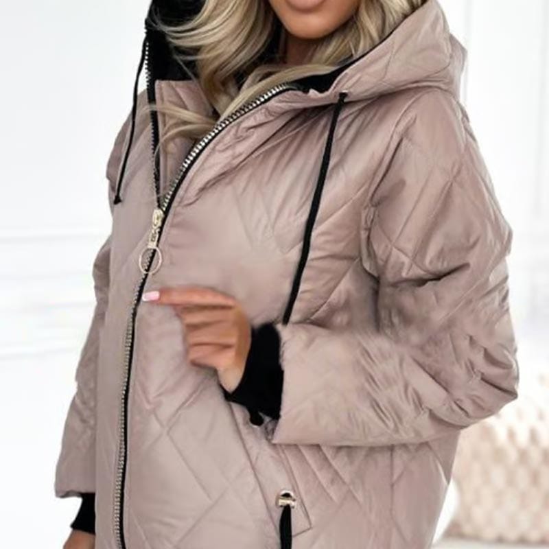 Veste Matelassée à Capuche pour Femme | Idéale pour le Quotidien