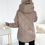 Veste Matelassée à Capuche pour Femme | Idéale pour le Quotidien