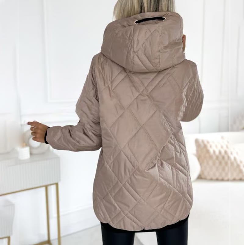 Veste Matelassée à Capuche pour Femme | Idéale pour le Quotidien
