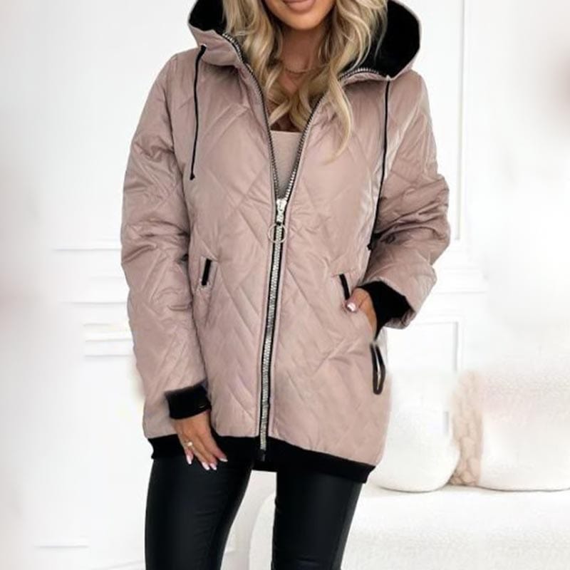 Veste Matelassée à Capuche pour Femme | Idéale pour le Quotidien