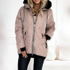 Veste Matelassée à Capuche pour Femme | Idéale pour le Quotidien