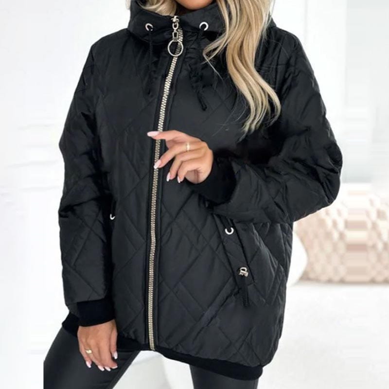 Veste Matelassée à Capuche pour Femme | Idéale pour le Quotidien