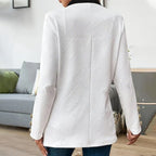 Manteau Ouvert À Coupe Droite pour Femme | Idéal pour La Mi-Saison