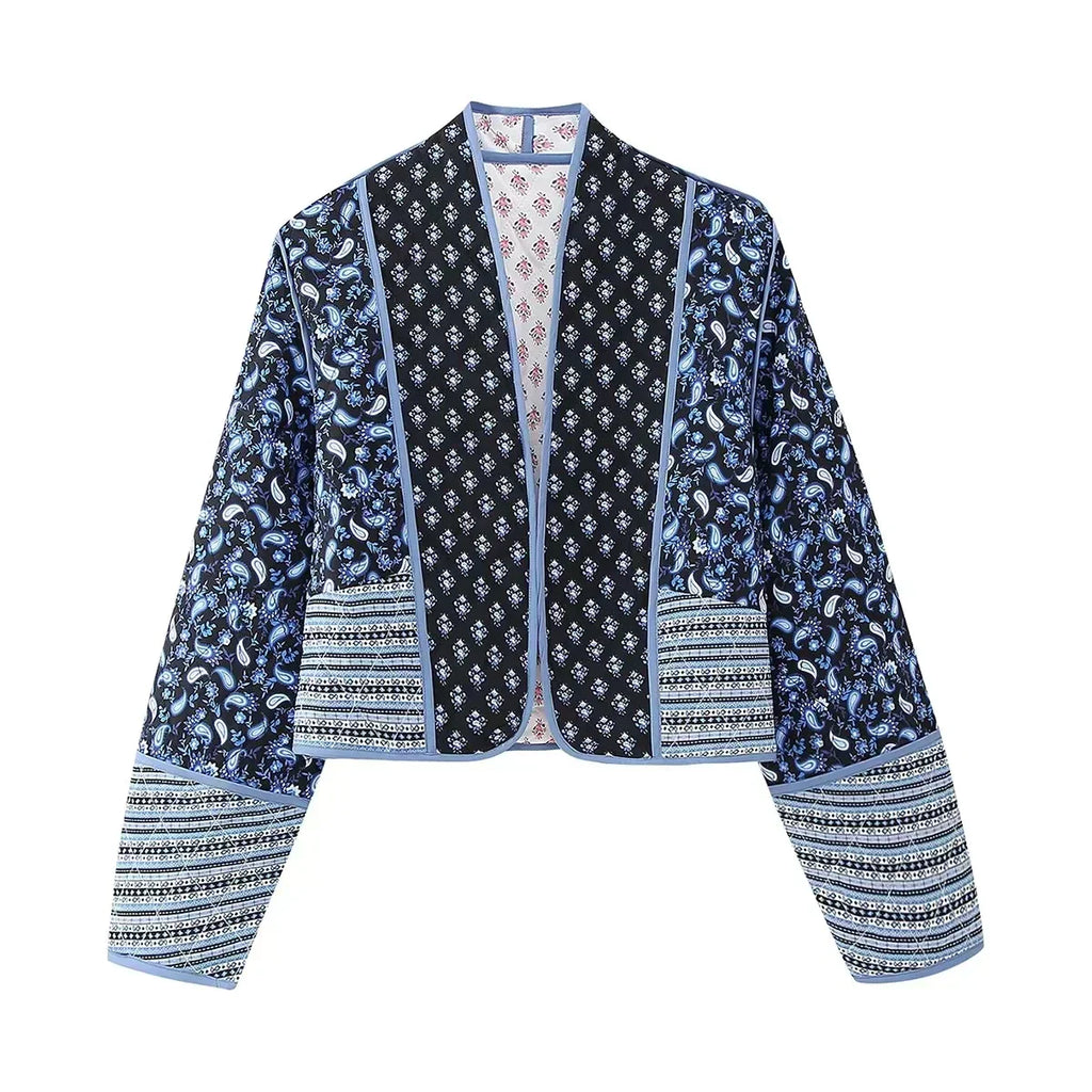 Veste Longue Réversible avec Poches pour Femme | Idéale pour l’Automne et l’Hiver