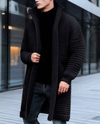 Manteau Long avec Col Classique pour Homme | Idéal pour Le Quotidien