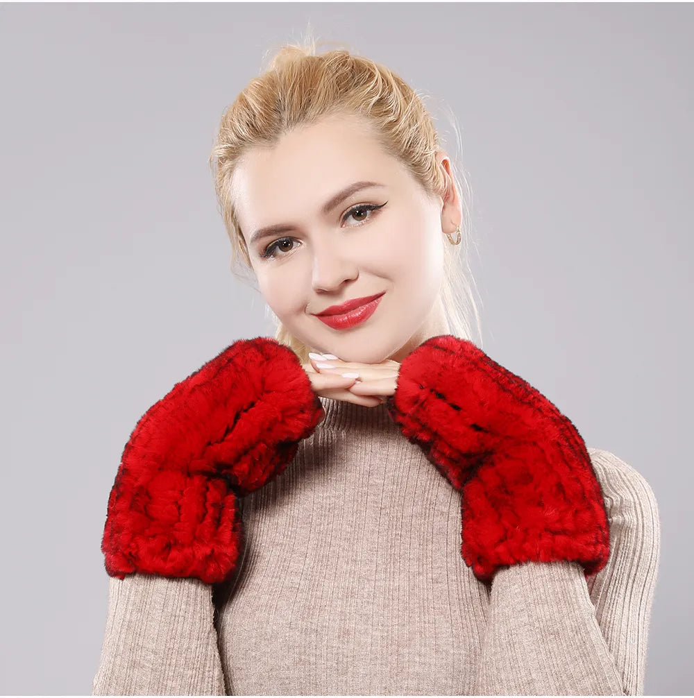 Gants Sans Doigts Hiver pour Femmes | Idéaux pour Le Quotidien Et Les Activités Extérieures
