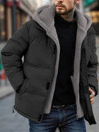 Veste Zippée avec Capuche et Poches pour Homme | Idéale pour l’Automne et l’Hiver