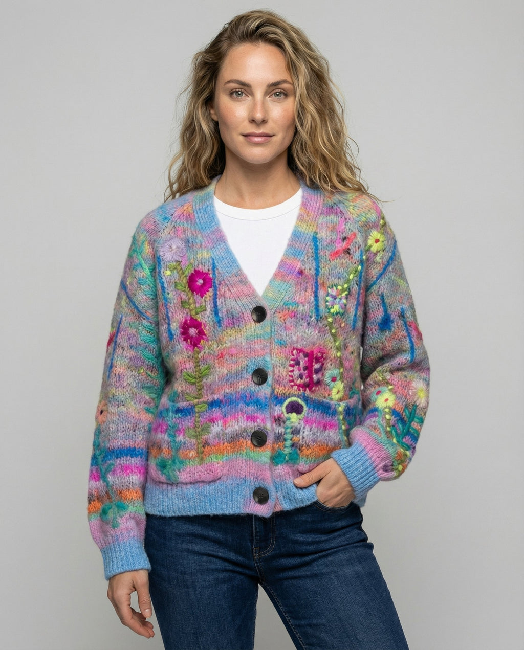 Pull Avec Motif Floral Pour Femme | Idéal Pour Toutes Saisons