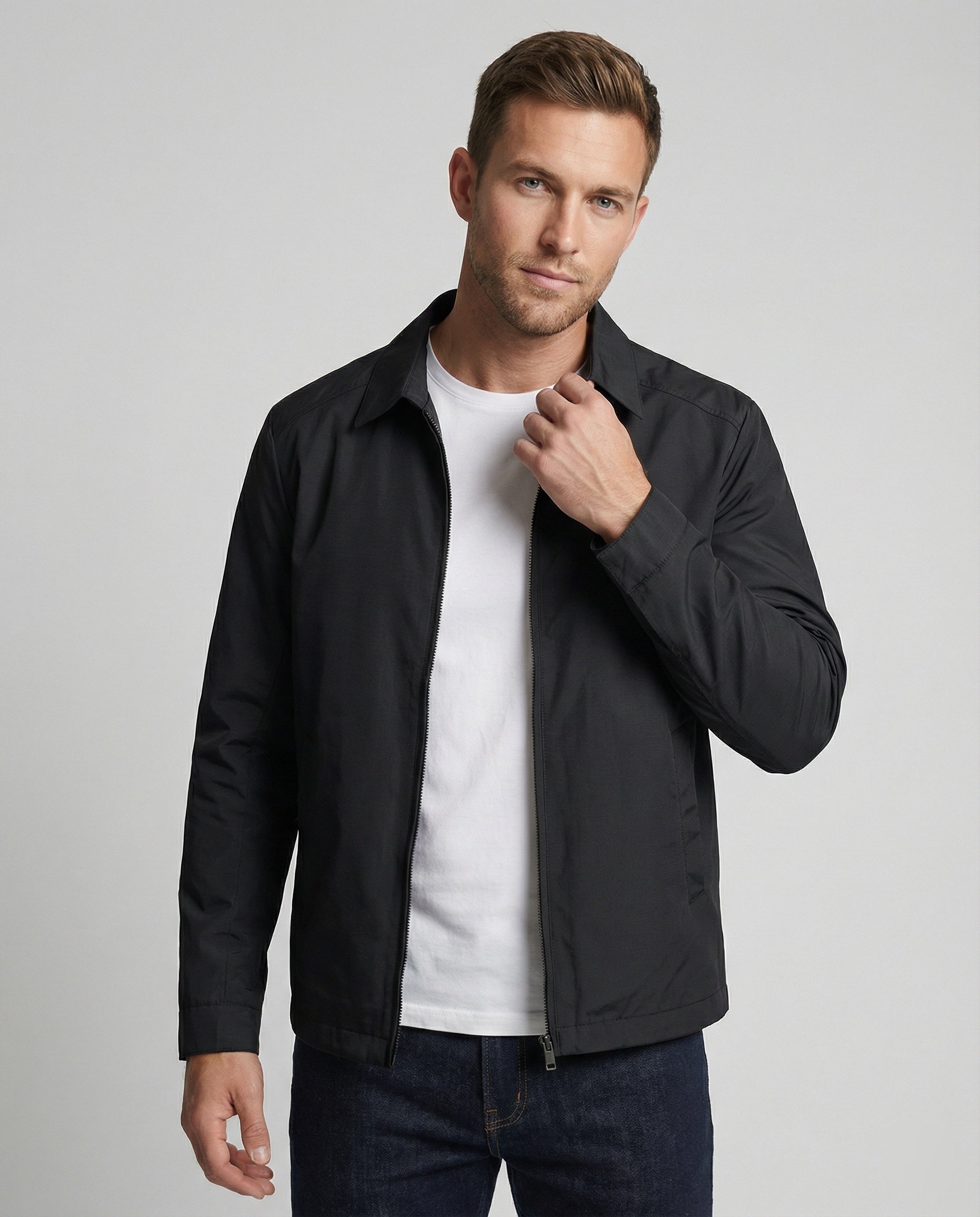 Veste Droite À Manches Longues Pour Homme | Idéale Pour La Mi-Saison Et Le Cadre Professionnel
