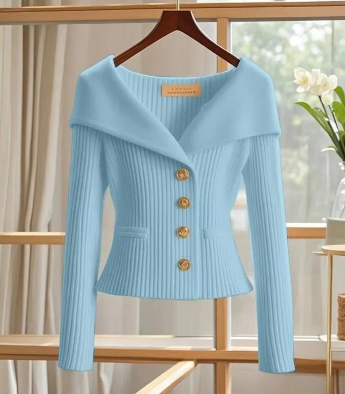 Pull À Manches Longues À Col En V Pour Femme | Idéal Pour La Mi-Saison