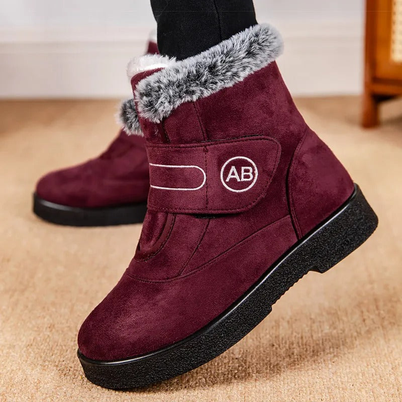 Bottes de Neige avec Tige Haute pour Femmes | Idéal pour Saison Froide
