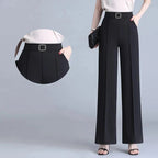 Pantalon Large à Taille Haute pour Femme | Idéal pour les Sorties et les Occasions Décontractées