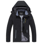 Veste De Randonnée avec Capuche Et Fermeture Zippée pour Homme | Idéal pour Les Activités En Plein Air