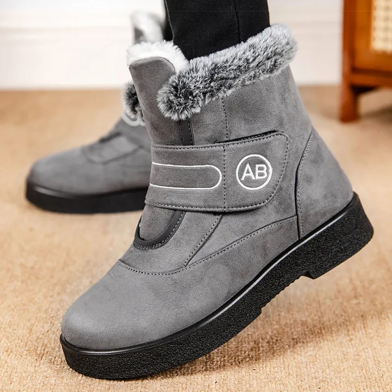 Bottes de Neige avec Tige Haute pour Femmes | Idéal pour Saison Froide