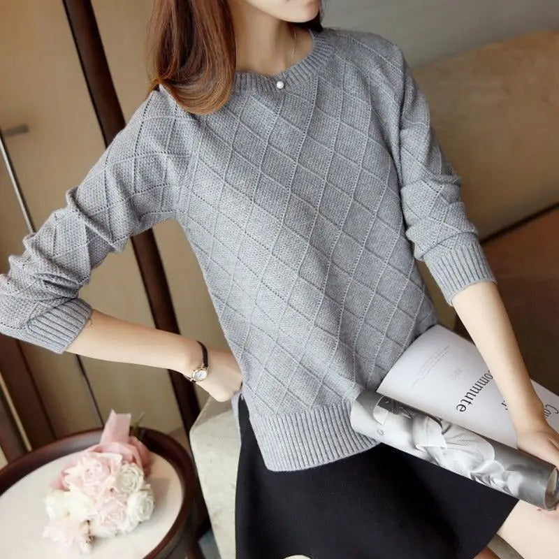 Pull Avec Manches Longues Et Coupe Ample Pour Femmes | Adapté Aux Tenues Du Quotidien