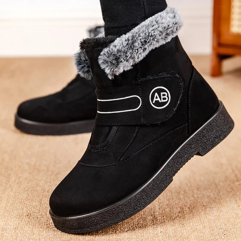 Bottes de Neige avec Tige Haute pour Femmes | Idéal pour Saison Froide