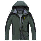 Veste De Randonnée avec Capuche Et Fermeture Zippée pour Homme | Idéal pour Les Activités En Plein Air