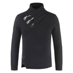 Pull Tricoté à Manches Longues pour Homme | Idéal pour l’Automne et l’Hiver