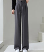 Pantalon Taille Haute à Coupe Ajustée pour Femme | Idéal pour le Quotidien et les Occasions Décontractées