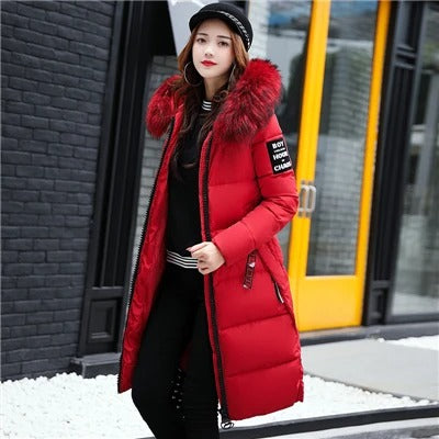 Parka Long Matelassé avec Capuche pour Femme | Idéal pour l’Hiver