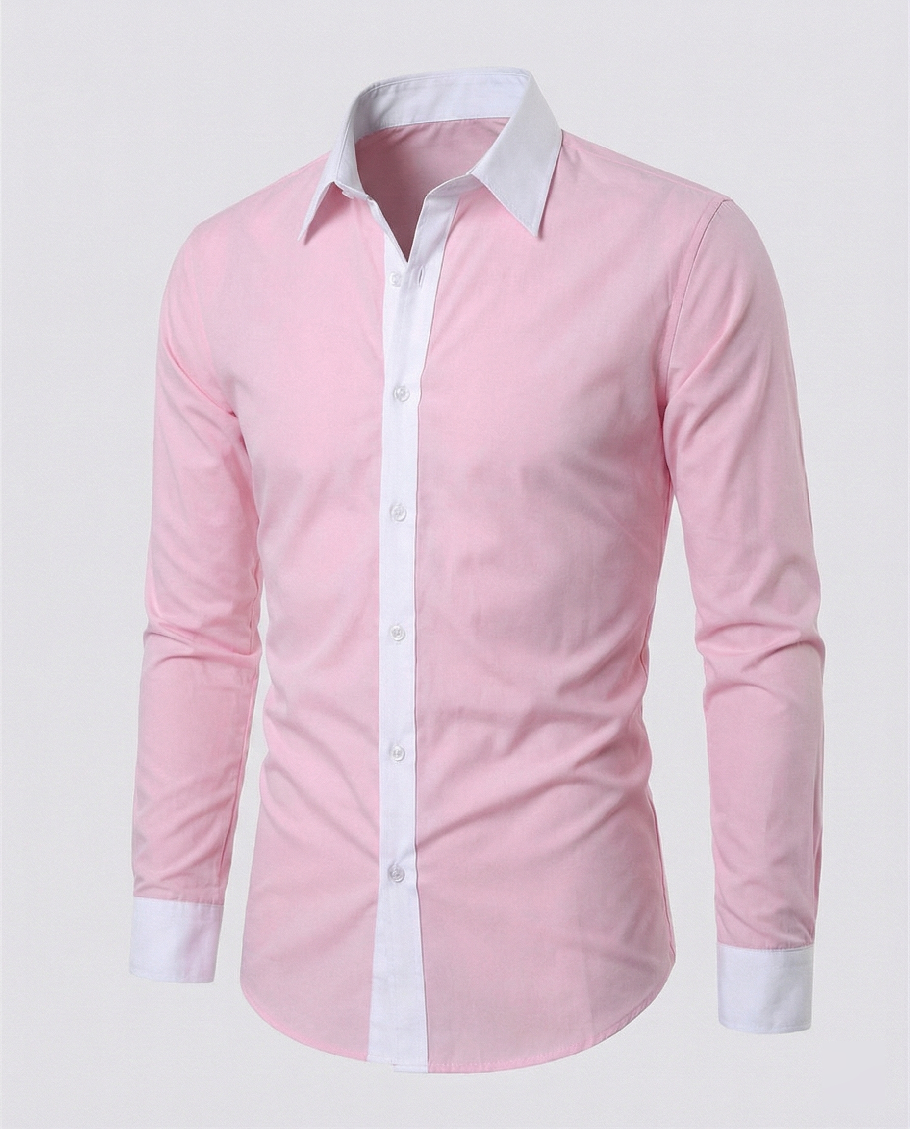 Chemise À Manches Longues Avec Coupe Régulière Pour Hommes | Idéale Pour L’Automne Et L’Hiver