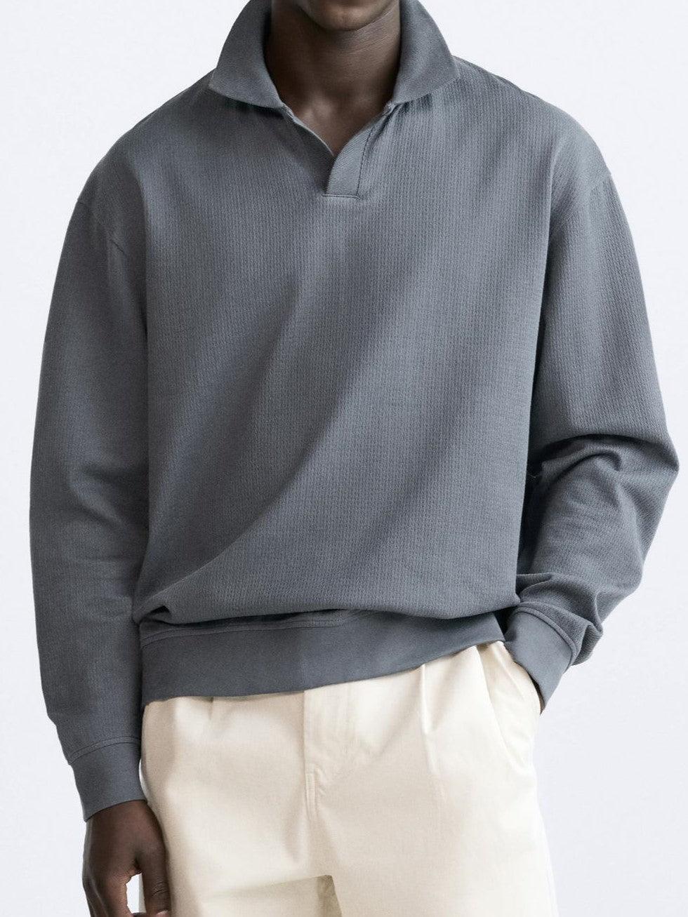 Polo Pour Homme À Manches Longues | Idéal Pour Un Usage Quotidien