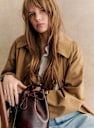 Trench-Coat Avec Fermeture Boutonnée Et Doublure À Carreaux Pour Femme | Idéal Pour Mi-Saison