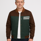 Veste De Transition Avec Finitions Côtelées Pour Homme | Idéal Pour La Mi-Saison
