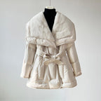 Manteau Long avec Col Large pour Femme | Idéal pour L’Hiver