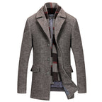 Veste Casual avec Coupe Ajustée pour Homme | Idéale pour l’Automne et l’Hiver
