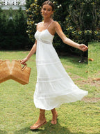 Robe Longue avec Coupe Fluide pour Femme | Idéale pour les Journées d’Été et les Événements en Plein Air