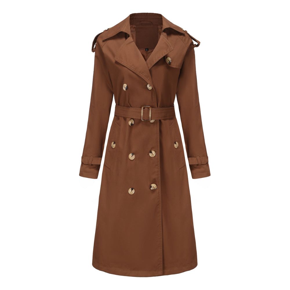 Trench-Coat Avec Ceinture Ajustable Pour Femme | Idéal Pour La Mi-Saison