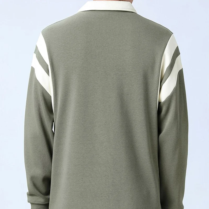 Pull à Col Rabattu avec Fermeture Quart de Zip pour Adulte | Idéal pour l’Automne et l’Hiver