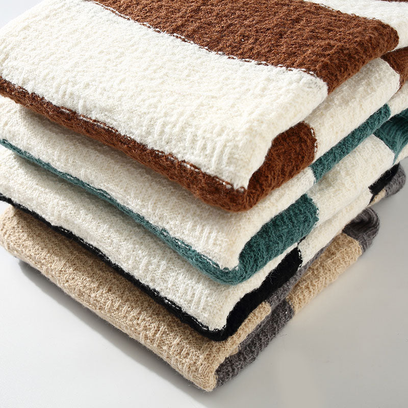 Pull Avec Motif Rayé Horizontal Pour Adultes | Idéal Pour Un Usage Quotidien