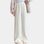 Pantalon Décontracté À Taille Élastique Pour Femmes | Idéal Pour Un Usage Quotidien