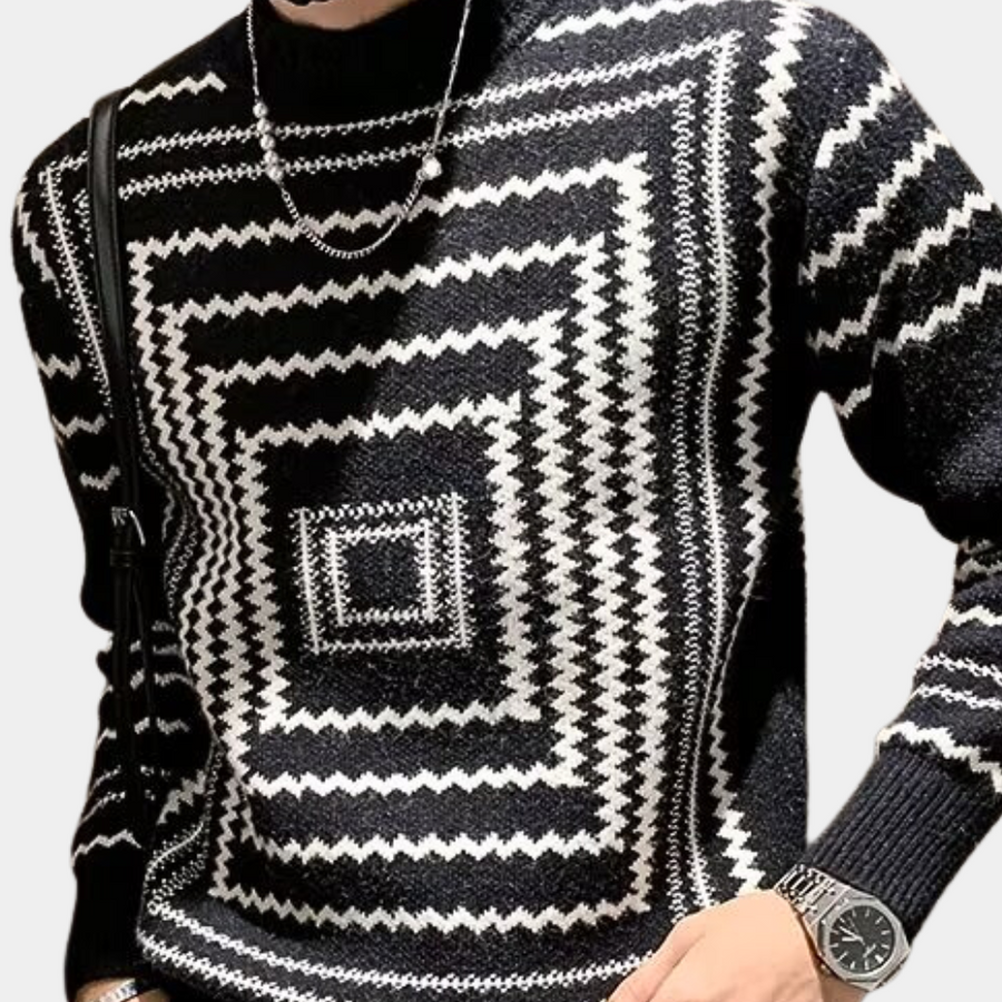 Pull en Maille à Coupe Droite pour Homme | Idéal pour un Usage Quotidien